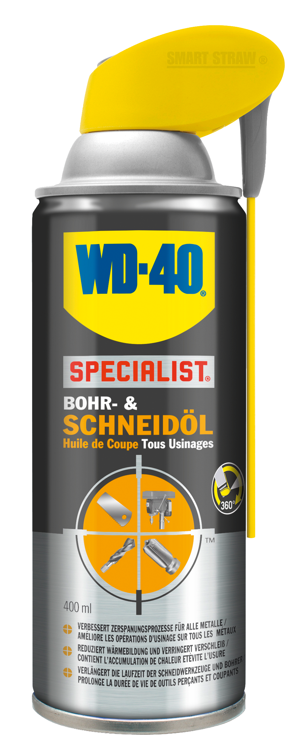 WD-40 SPECIALIST Smart Straw Bohr- & Schneidöl 400ml